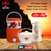 Thermos, Hotpot & Cooler Trio